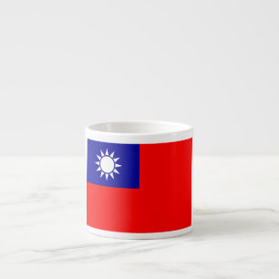 Taza De Espresso Bandera de Taiwán: República de China, Taipei chin