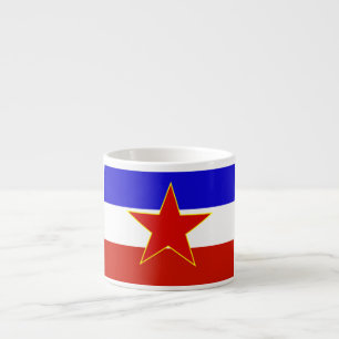 Taza De Espresso Bandera de Yugoslavia