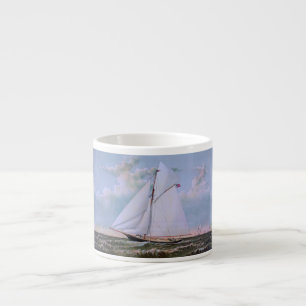 Taza De Espresso Barco de vela antiguo