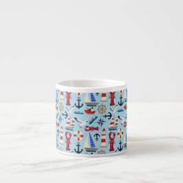 Taza De Espresso Barcos náuticos