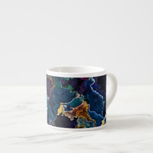 Taza De Espresso Barrido de petróleo