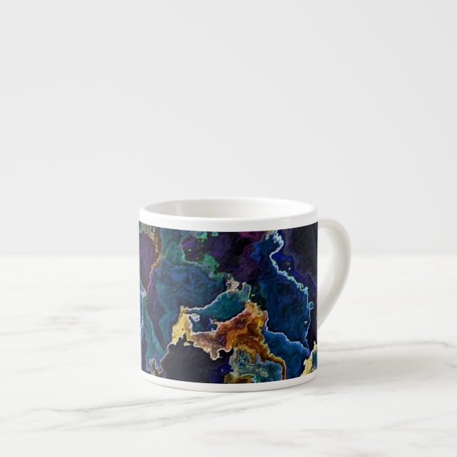 Taza De Espresso Barrido de petróleo (Derecha)