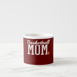 Taza De Espresso Basketball Mom Funny Sports Player Mother For
