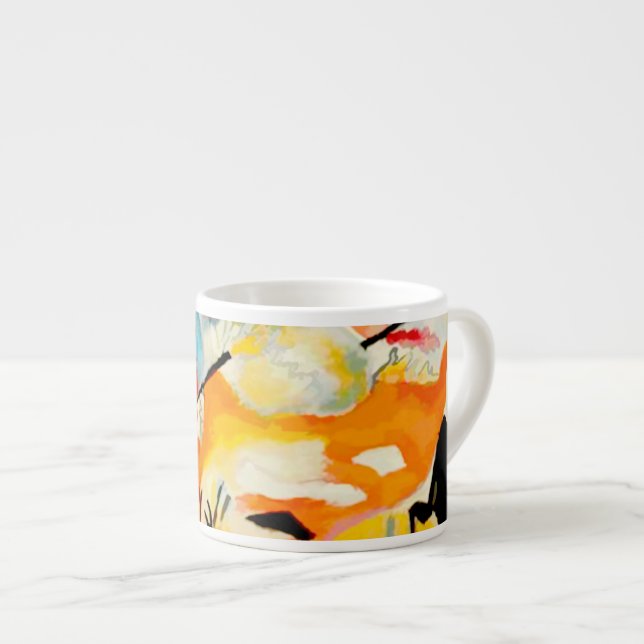 Taza De Espresso Batalla del mar de Kandinsky 1913 (Derecha)