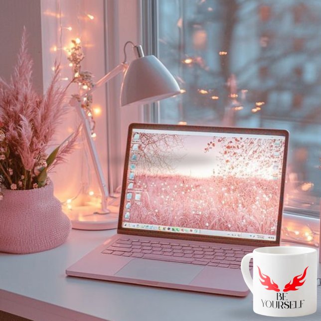 Taza De Espresso Be Yourself - Empoderando el diseño de citas Minim (Subido por el creador)