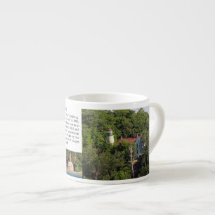 Taza De Espresso Beaver Head Lighthouse espresso mug