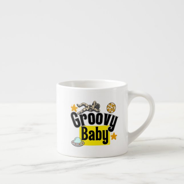 Taza De Espresso Bebé Groovy.w (Derecha)