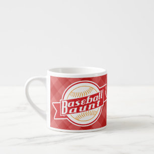 Taza De Espresso Béisbol Tía Cup Mug