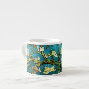 Taza De Espresso Bella Artes de Van Gogh, un árbol de almendras fl