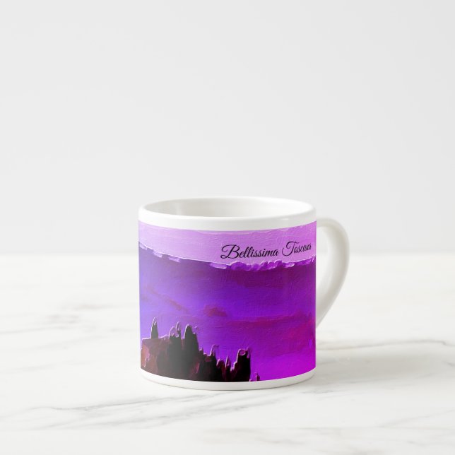 Taza De Espresso *~* Bellissima Tuscana lengua italiana Toscana (Derecha)