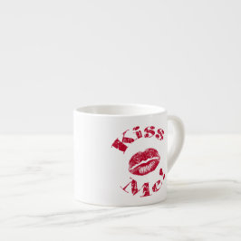 Taza De Espresso ¡Bésame! Labios rojos
