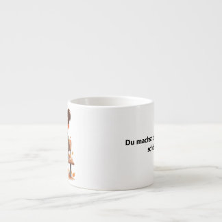 Taza De Espresso Beste Freundinnen-Tasse - Gemeinsam Lachen y Kaffe