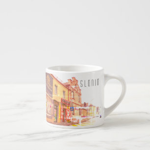 Taza De Espresso Bielorrusia Slonim City View Architecture