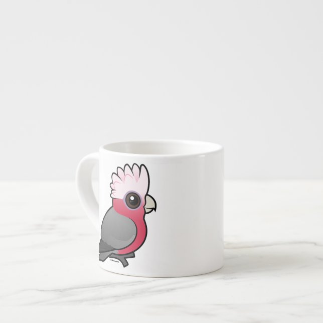 Taza De Espresso Birdorable Galah (Izquierda)
