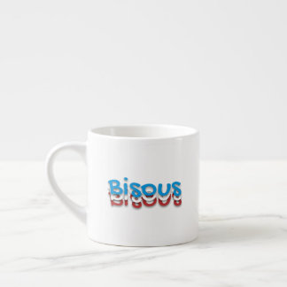 Taza De Espresso Bisous (besos)