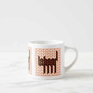 Taza de espresso BLACK CAT KNIT
