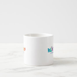 Taza De Espresso Blogueando A Mi Propia Vía Extraña - Mug Estético