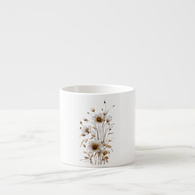 Taza De Espresso Blossoming Branches Espresso Mug Design (Frente)