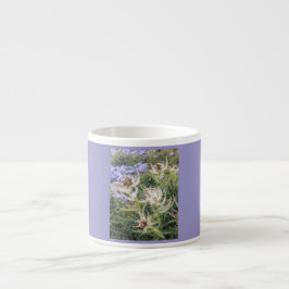 Taza De Espresso Blütenschlückchen – Silberdistel