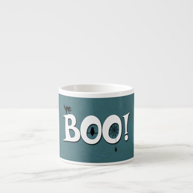 Taza De Espresso ¡Boo! (Frente)