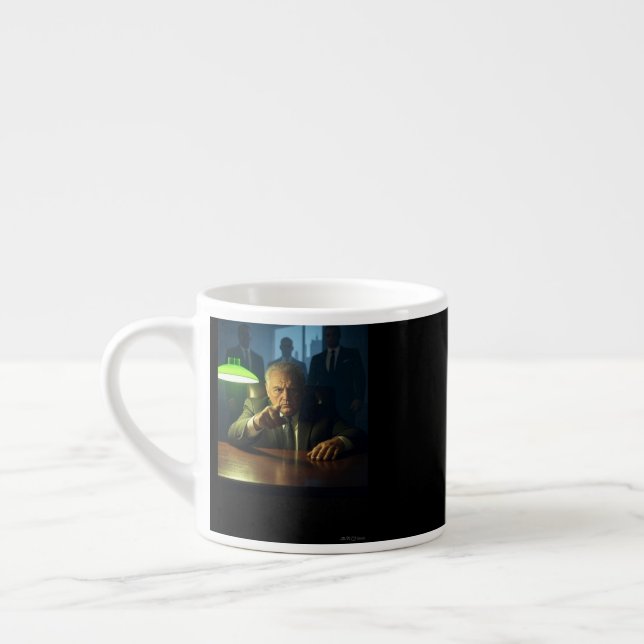 Taza De Espresso Boss espresso mug two sided (Izquierda)