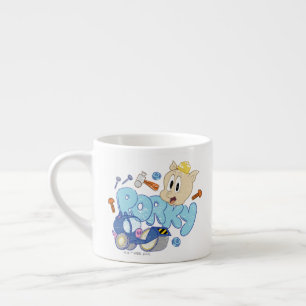 Taza De Espresso BUGS BUNNY BUILDERS™  Arte del boceto de Porky