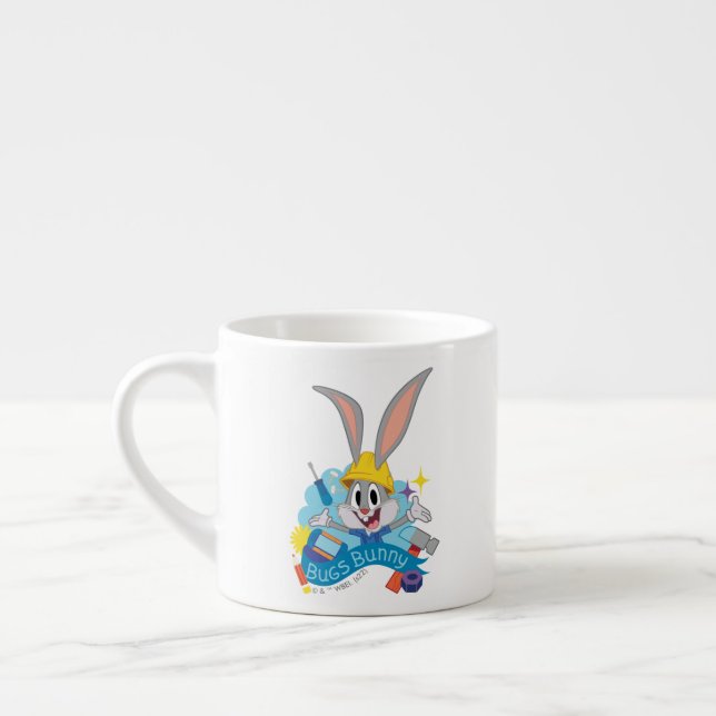 Taza De Espresso BUGS BUNNY BUILDERS™| BUGS BUNNY™ Caracteres Art (Izquierda)
