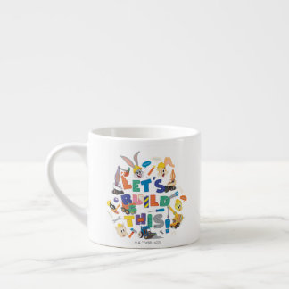 Taza De Espresso BUGS BUNNY BUILDERS™| Collage "Construyamos esto"
