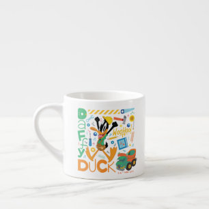Taza De Espresso BUGS BUNNY BUILDERS™ DAFFY DUCK™ Herramientas de
