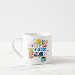 Taza De Espresso BUGS BUNNY BUILDERS™  El Collage de The Looney Bui