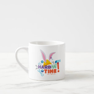 Taza De Espresso BUGS BUNNY BUILDERS™ Es tiempo de Gorra duro