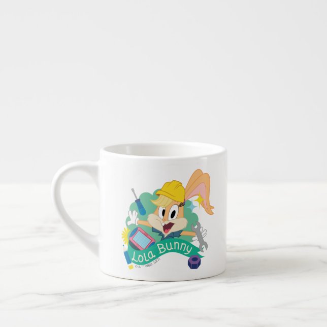 Taza De Espresso BUGS BUNNY BUILDERS™| Gráfico de caracteres Lola B (Izquierda)