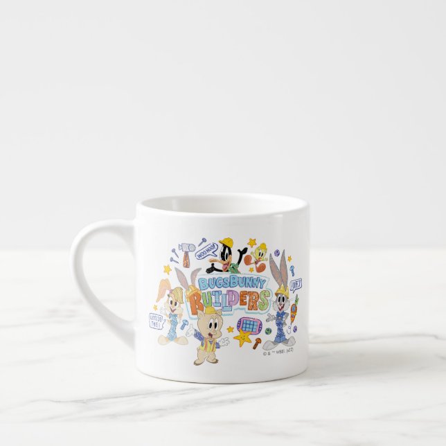 Taza De Espresso BUGS BUNNY BUILDERS™| Grupo de Arte de Boceto (Izquierda)