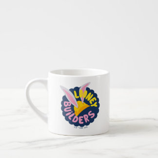 Taza De Espresso BUGS BUNNY BUILDERS™| Logotipo Escalonado de Casco