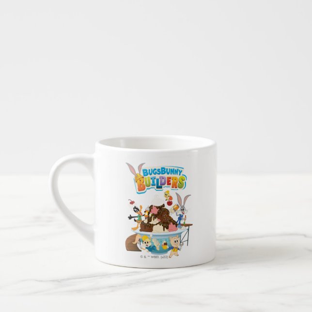 Taza De Espresso BUGS BUNNY BUILDERS™| Looney Builders Helado (Izquierda)