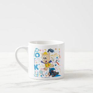 Taza De Espresso BUGS BUNNY BUILDERS™  Porky Pig Work Tools