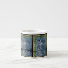 Taza De Espresso Búho despierto de la estancia