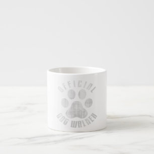 Taza De Espresso Bulldog Carro Oficial Walker Cute Meme Bulldog Paw