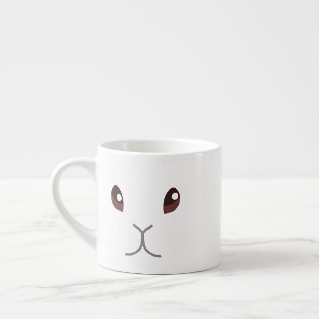 Taza De Espresso Bunny Face (Izquierda)