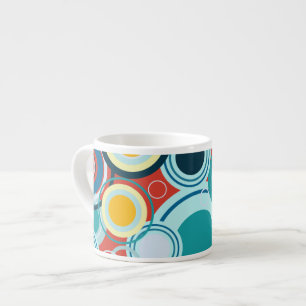 Taza De Espresso Burbujas coloridas