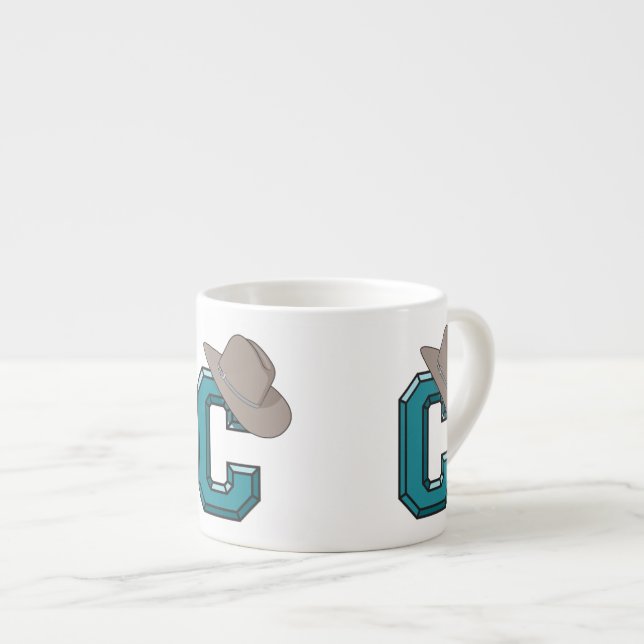 Taza De Espresso C es para Cowboy (Derecha)