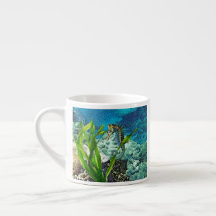 Taza De Espresso Caballo marino caprichoso
