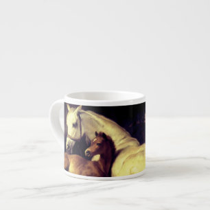 Taza De Espresso Caballos Landseer