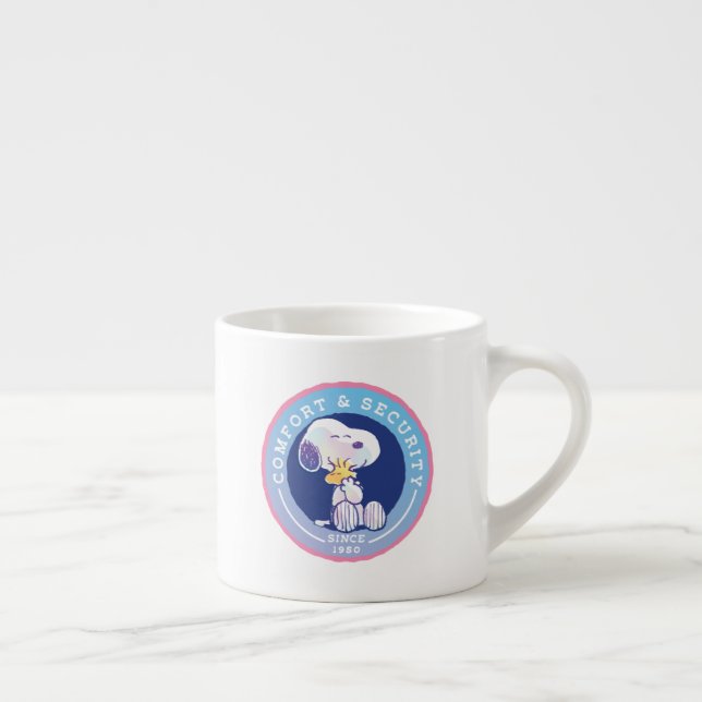 Taza De Espresso Cacahuetes | Comodidad y seguridad azul (Derecha)