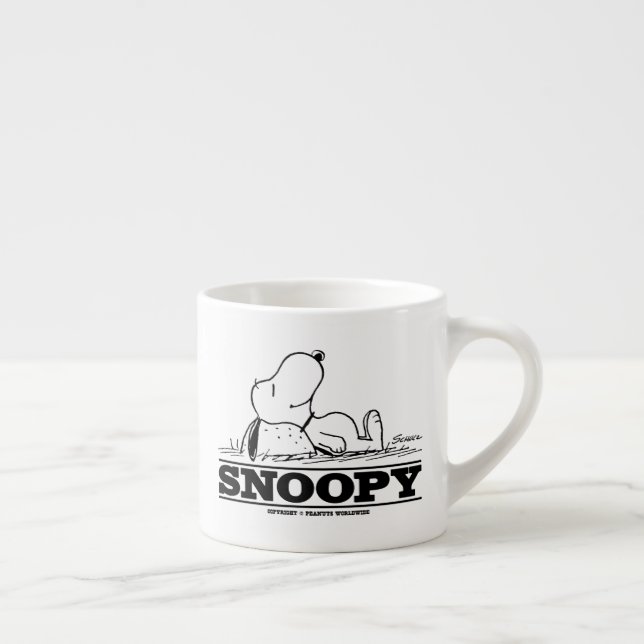 Taza De Espresso Cacahuetes | Descanso de Snoopy (Derecha)