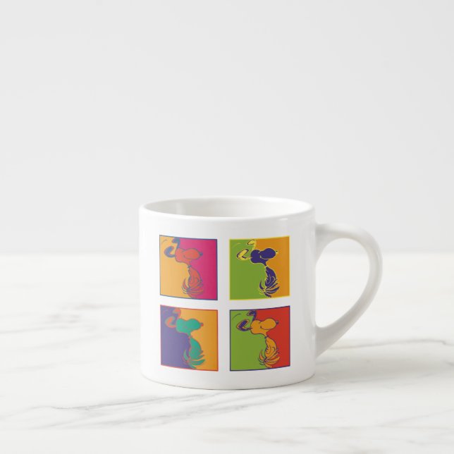 Taza De Espresso Cacahuetes | Noopia de arte pop moderno (Derecha)
