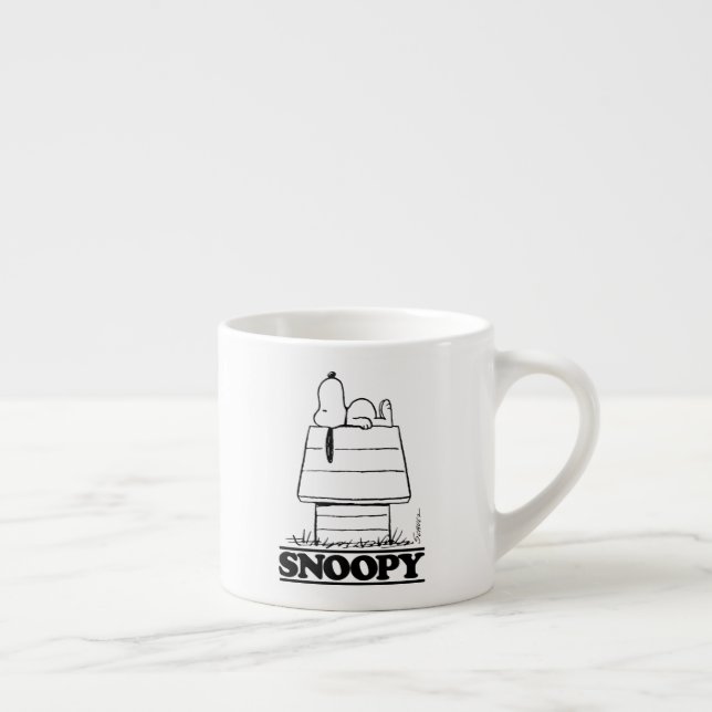 Taza De Espresso Cacahuetes | Snoopy El Secreto De La Vida (Derecha)
