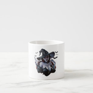 Taza De Espresso Café de Bruja espeleante Mug