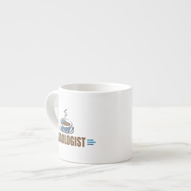 Taza De Espresso Café Divertido (Izquierda)
