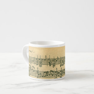 Taza De Espresso Café express Bach Chaconne